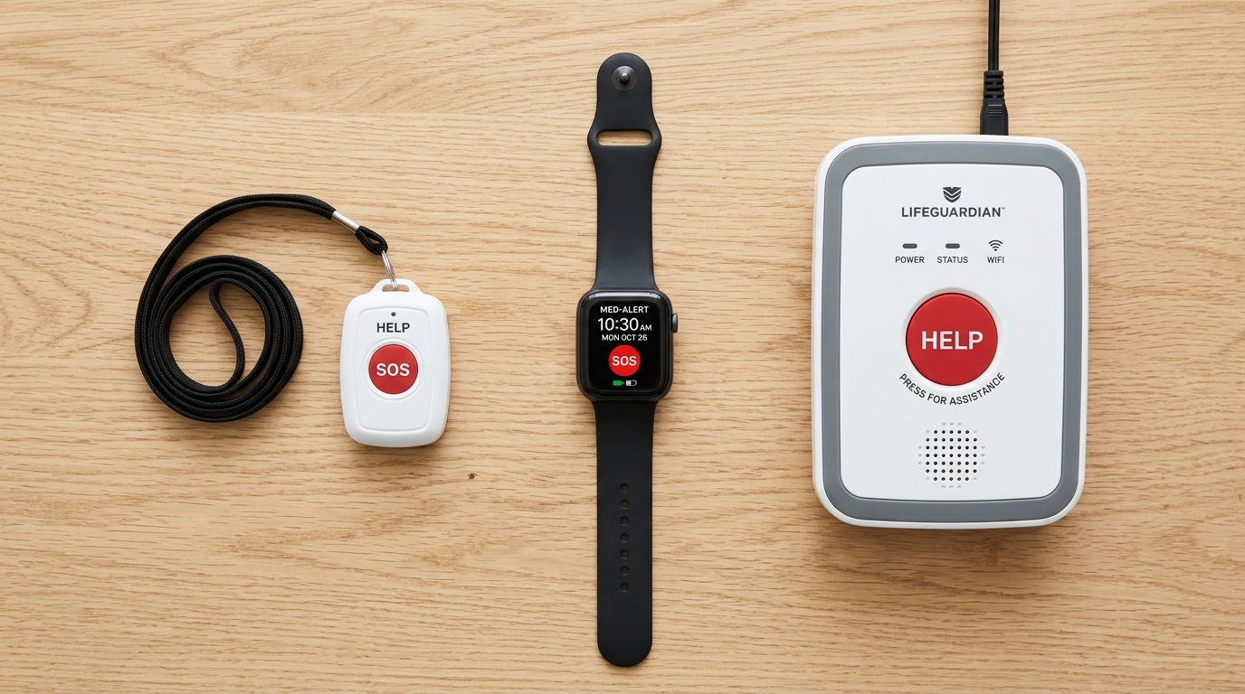 Medical alert devices suitable for fathers